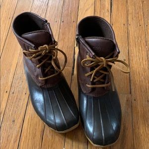 Sperry brown Saltwater Duck Boot